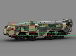 Elbrus 9K72 (Scud B) Grey-tan