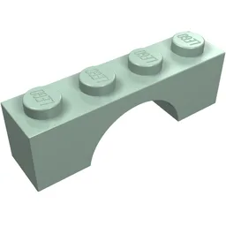 Brick Arch 1 x 4 / Sand Green