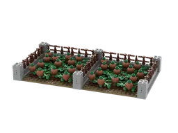 Medieval modular vegetable fields