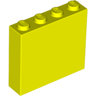 Lego Brick 1 x 4 x 3 / Vibrant Yellow