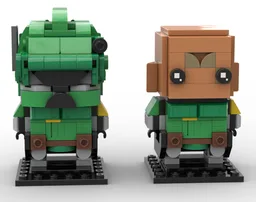 Phase 1 Commander Doom Brickheadz