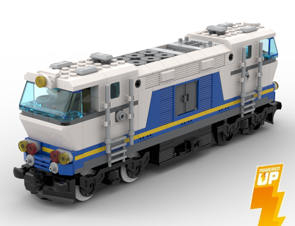 Lego Diesel Cargo Locomotive