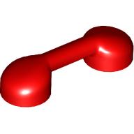 Lego Bar 1 x 3 (Radio Handle, Phone Handset) / Red