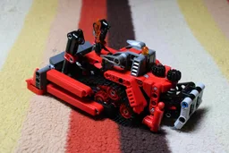 Red bull dozer (Lego technic foundation model)