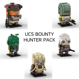 Bounty Hunter Brickheadz Pack