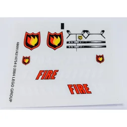 Sticker Sheet for Set 7043-1 / [No Color/Any Color]