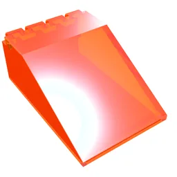 Windscreen 6 x 4 x 2 Canopy / Trans-Neon Orange