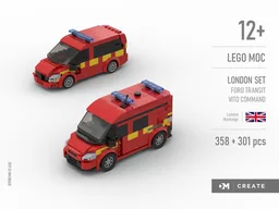 London set - Ford Transit + Mercedes-Benz Vito