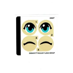 Sticker Sheet for Set 40171-1 / [No Color/Any Color]
