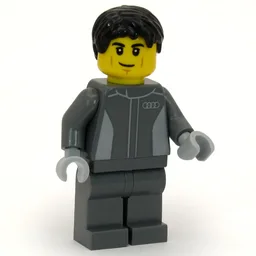 Audi Revolut F1 Driver, Black Hair