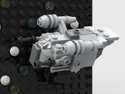 Mini Razor Crest with Background