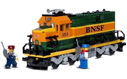 Lego Burlington Northern Santa Fe Locomotive