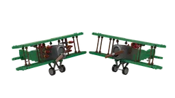 Attack Biplane From Airship Assault (Grenland)