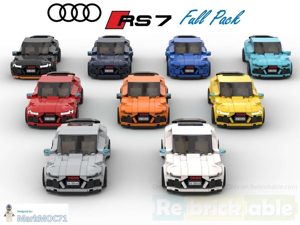 Lego AUDI RS-7 FULL PACK