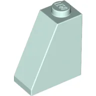 Brick Sloped 65° 2 x 1 x 2 / Light Aqua