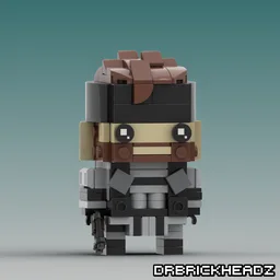 Solid Snake (Metal Gear Solid 2) Brickheadz