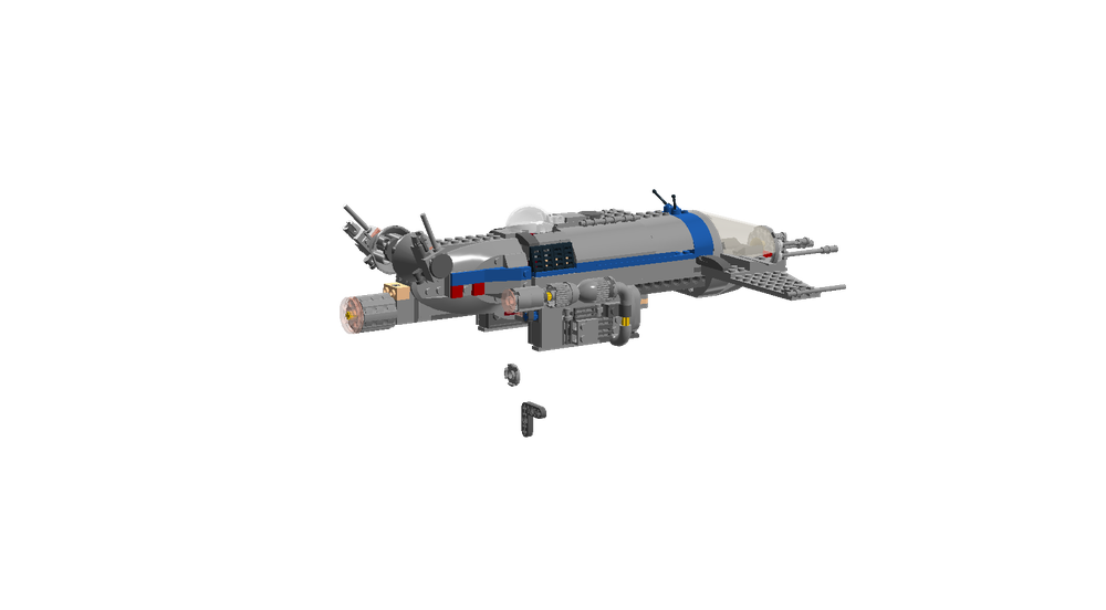 Lego 75188 Resistance bomber, Attack mode!
