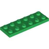 Plate 2 x 6 / Green