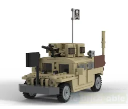 HMMWV Up Armored HA (Heavy) SOF version