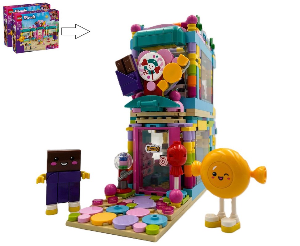 Lego Sweet Shop Modular Alternate build of 2x42649 Heartlake City Sweet Shop