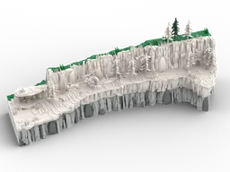 Cliff Section 1 - BoTW The Great Plateau Module III