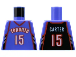 Torso NBA Toronto Raptors #15 Carter (Road Jersey) Pattern / Violet