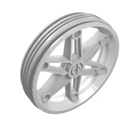 Wheel 61.6 x 13.6 Motorcycle / White