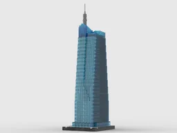 Bank of America Tower at 1/650th Scale