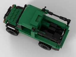 Army softtop Jeep