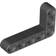 Technic Beam 3 x 5 L-Shape Thick / Pearl Dark Gray
