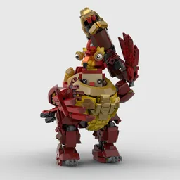 Chicken Space Marine