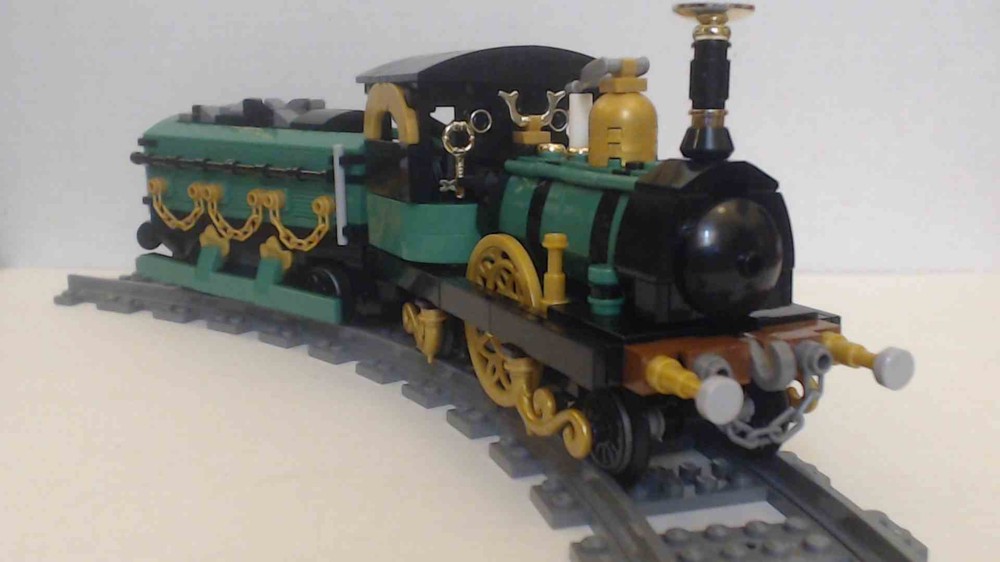 Lego Perseverance Steam Locomotive