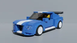 Speed Champions scale Turbo Track Racer