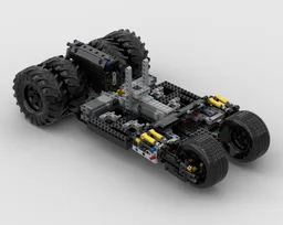 PoweredUp RC Technic Chassis for UCS Tumbler 76240