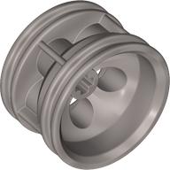 Lego Wheel 30.4 x 20 with 5 holes / Flat Silver