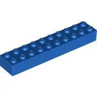 Brick 2 x 10 / Blue