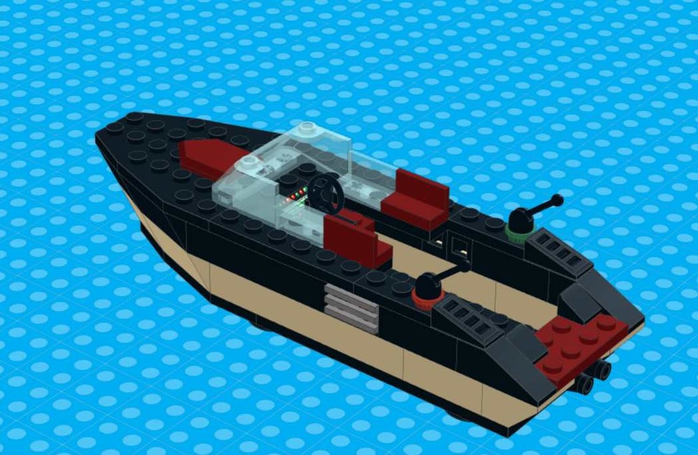 Lego Sportboot