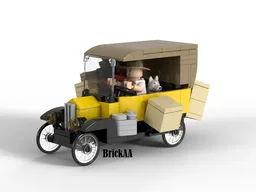 Tintin in the Congo car