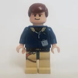 Han Solo, Hoth Outfit, Dark Blue Jacket, Tan Legs
