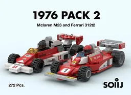 Ferrαri 312t2 and Mclaren M23 Pack 1:27