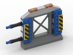 Modular Jurassic World Fence Design