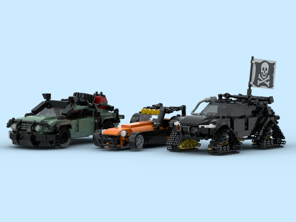 Lego The Grand Tour - Massive Hunt Car Park
