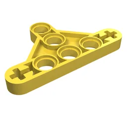 Technic Beam Triangle Thin [Type II] / Yellow