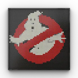 Glow in the dark - Ghostbusters Logo