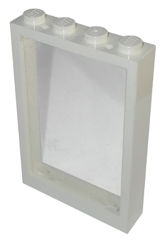 Lego Window 1 x 4 x 5 with Trans-Clear Glass (2493 / 2494)