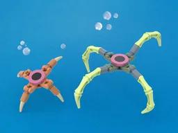 Cave Crawler and Blood Crawler (Subnautica)