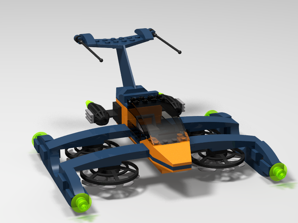 Lego Orange Low Altitude Speeder