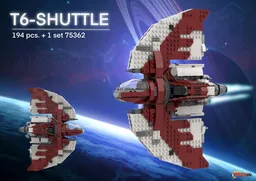 T6 Shuttle without stickers