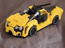 FREE 76924 Bugatti-inspired speedcar