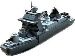 German Frigate Hessen